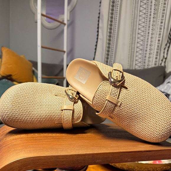 DV by Dolce Vita Shoes - DV by Dolce Vita Tan Woven Mules